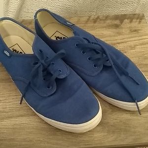 Blue Vans sz 9